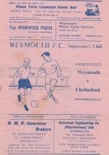 Weymouth v Chelmsford City 20-Apr-1968