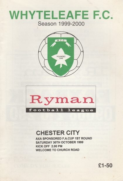 Whyteleafe v Chester City  30-Oct-1999