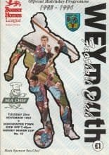 Weymouth v Dorchester Town 23-Nov-1993