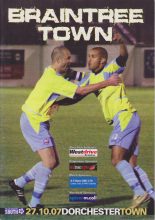 Braintree Town v Dorchester Town  27-Oct-2007