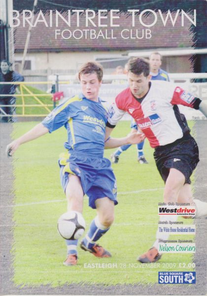 Braintree Town v Eastleigh  28-Nov-2009