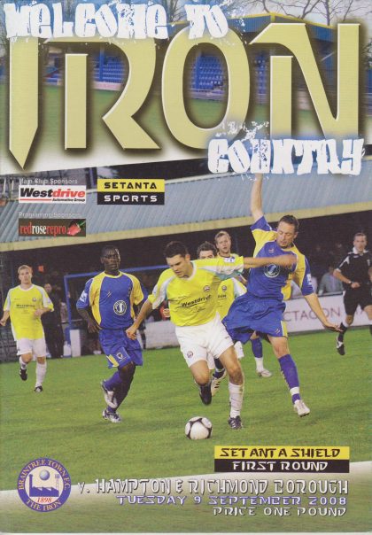 Braintree Town v Hampton & Richmond Borough  09-Sep-2008