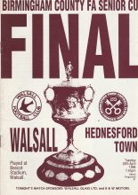Walsall v Hednesford Town 26-Apr-1994