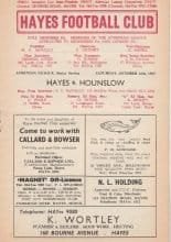 Hayes v Hounslow  16-Oct-1965