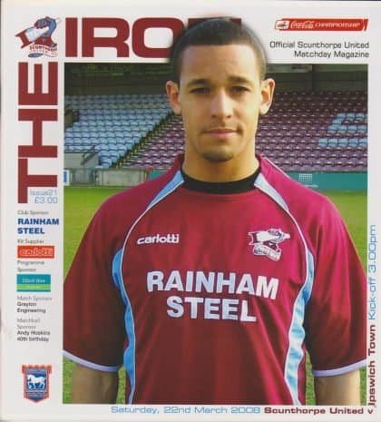 Scunthorpe United v Ipswich Town  22-Mar-2008