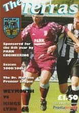 Weymouth v King's Lynn 09-Dec-2000