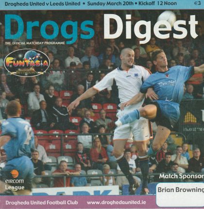 Drogheda United v Leeds United 20-Mar-2005