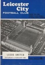 Leicester City v Leeds United 03-Feb-1968