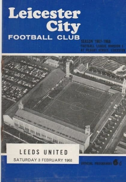 Leicester City v Leeds United 03-Feb-1968