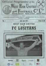 West Ham United v Lusitans  02-Jul-2015
