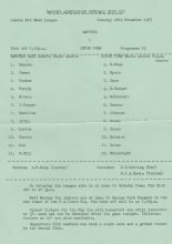 Watford Reserves v Luton Town Reserves  28-Nov-1967