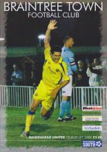 Braintree Town v Maidenhead United  15-Aug-2009