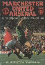 Arsenal v Manchester United 16-Apr-1983