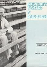 Newcastle United v Middlesbrough 18-Aug-1984