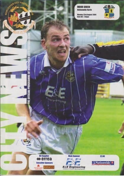 Worcester City v Moor Green  23-Aug-2004