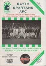 Blyth Spartans vs RTM Newcastle 19-Mar-1996