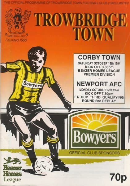Trowbridge Town v Newport 17-Oct-1994