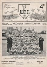 Watford v Northampton Town 01-Mar-1960