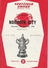 Sheffield United v Norwich City  28-Feb-1959