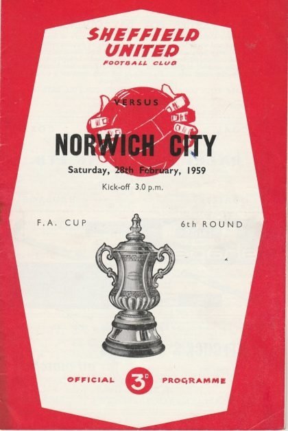 Sheffield United v Norwich City  28-Feb-1959