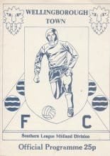 Wellingborough Town v Peterborough United  11-Aug-1982