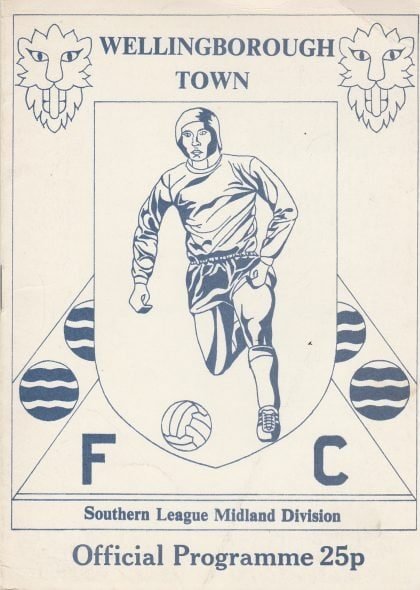 Wellingborough Town v Peterborough United  11-Aug-1982