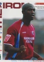 Scunthorpe United v Plymouth Argyle  11-Mar-2008