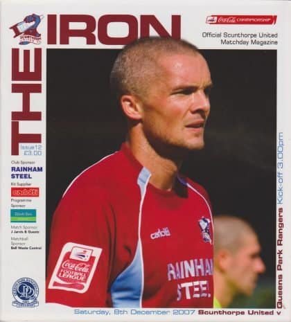 Scunthorpe United v Queens Park Rangers  08-Dec-2007