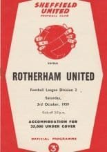 Sheffield United v Rotherham United 03-Oct-1959