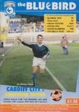 Cardiff City v Southend United 12-Aug-1997