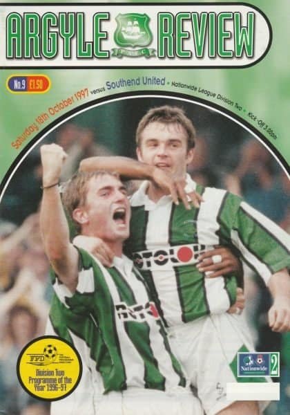 Plymouth Argyle v Southend United 18-Oct-1997