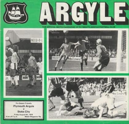 Plymouth Argyle v Stoke City 04-Aug-1978