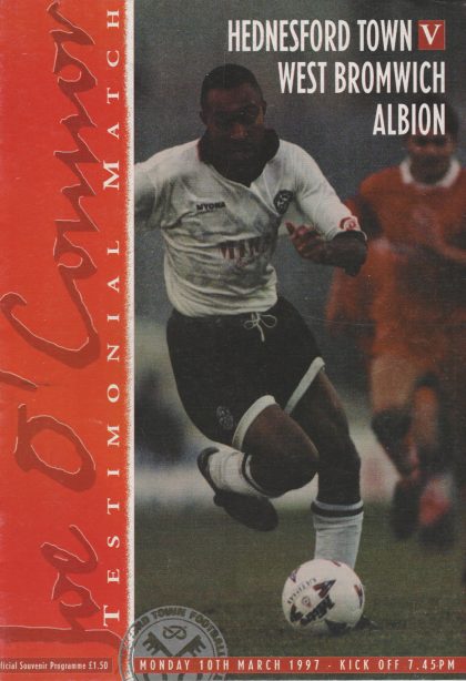 Hednesford Town v West Bromwich Albion 10-Mar-1997