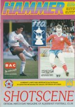 Aldershot v West Ham United   05-Jan-1991
