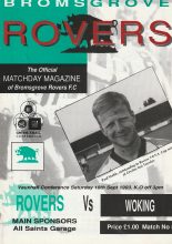 Bromsgrove Rovers v Woking 18-Sep-1993