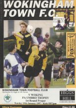 Wokingham Town v Woking 19-Jan-1997