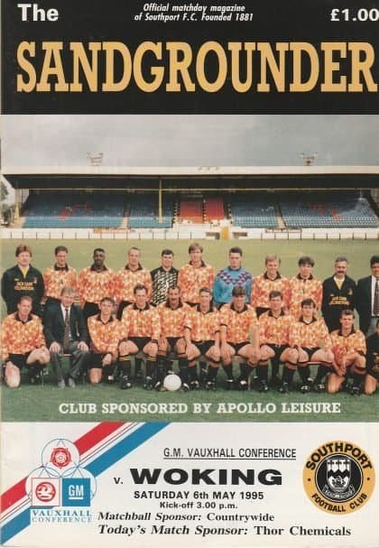 Southport v Woking  06-May-1995