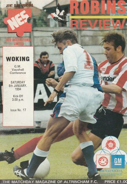 Altrincham v Woking 08-Jan-1994