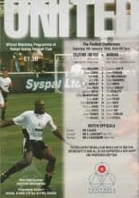 Telford United v Woking  09-Jan-1999