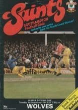 Southampton v Wolverhampton Wanderers 01-Sep-1981