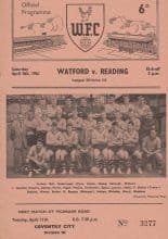 Watford v Reading 08-Apr-1961