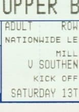 Millwall v Southend United 13-Sep-1997