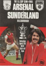 Arsenal v Sunderland 07-Apr-1973