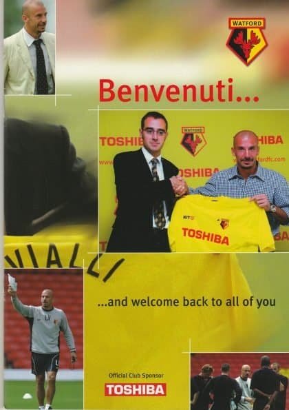 Watford v Rotherham United 18-Aug-2001