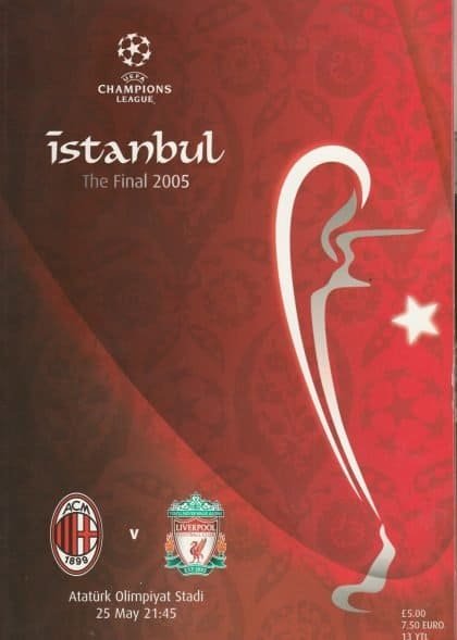 AC Milan v Liverpool 25-May-2005