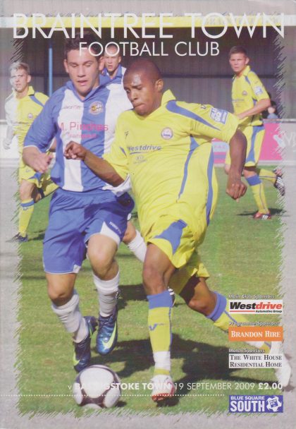 Braintree Town v Basingstoke Town 19-Sep-2009