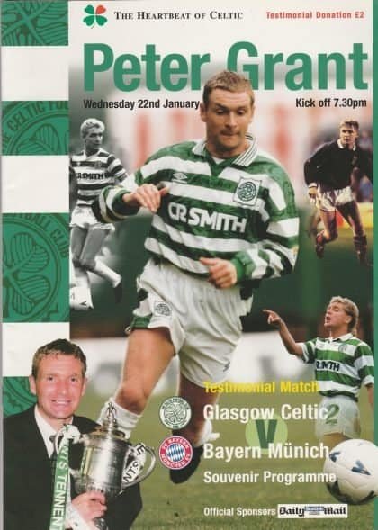Glasgow Celtic v Bayern Munich  22-Jan-1997