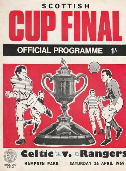 Glasgow Celtic v Glasgow Rangers 26-Apr-1969