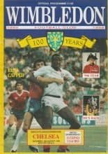 Wimbledon v Chelsea 19-Aug-1989