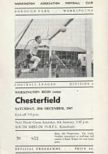 Workington v Chesterfield  30-Dec-1967